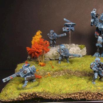 Tau Sept Sa'cea scene by webwaypainting