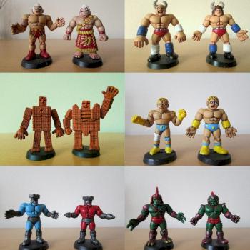 old M.U.S.C.L.E men figures by HoweyD1