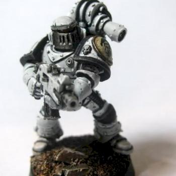 Luna Wolves Marine by ChaplainGorthaur