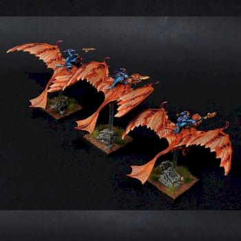 Lizardmen Ripperdactyl Riders by BloodyBeast.com