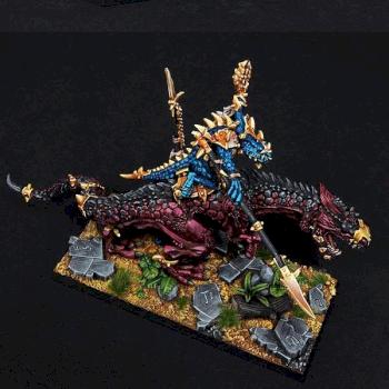 Lizardmen Ancient Scar Leader Kroq Gar by BloodyBeast.com