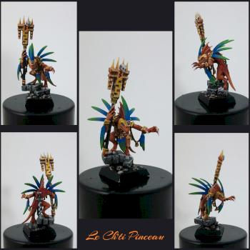 Skink priest by Le Chti Pinceau