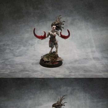 Daemonette of Slaanesh by Razyel
