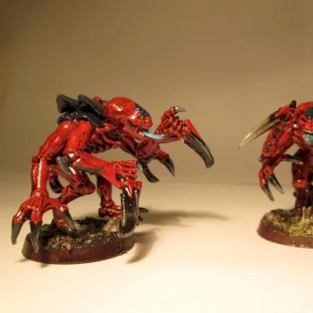 2 Tyranid Geanestealers Of Hive Fleet Behemoth by TyranidPainter