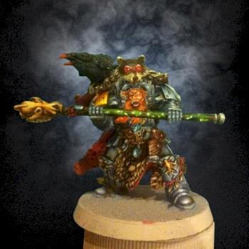 Space Wolves-Njal Stormcaller by deeson