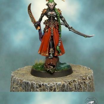 Dark Eldar Lhamaean by Vathaar