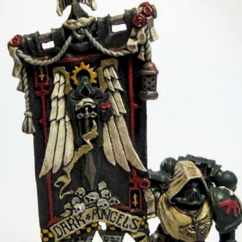 Brother Bethor, Dark Angels, banner by Razor Cure