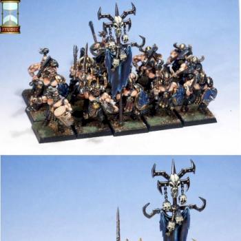 Chaos Marauders unit by techanu