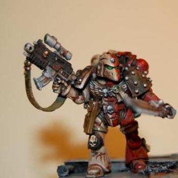 blood angel veteran by daemon boy