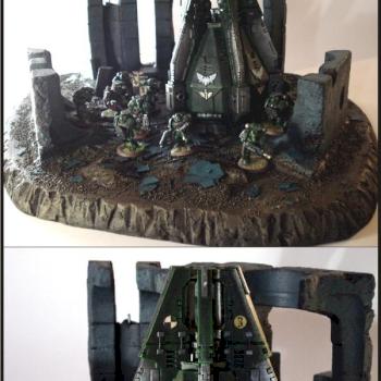 Dark Angels w/Drop Pod by w4yw4rd