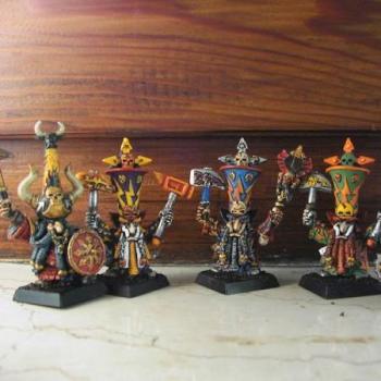 Warhammer Well Painted Dwarfs Chaos Tournament army by AM Studio