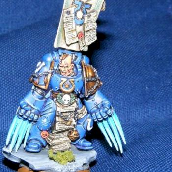 Sicarius, Capitaine de la 2ème compagnie Ultramarines by Vengeful Star