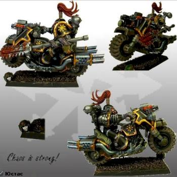 Chaos Space Maine biker by Ustas