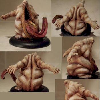 obese damned one of gluttony by requyem