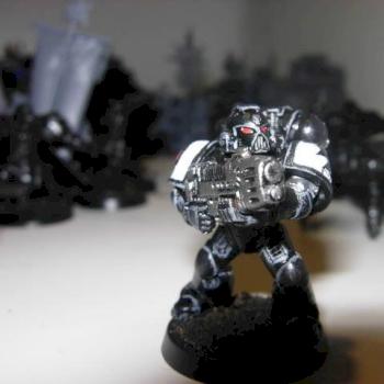 Black Templars Plasmagunner by snorkle