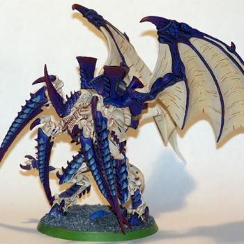 Tyranid Flying Hive Tyrant by TamCoan