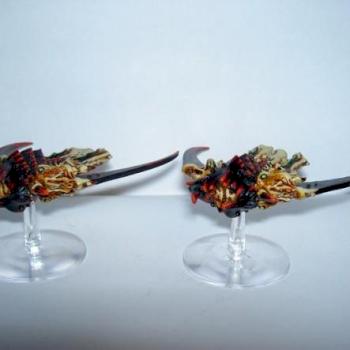 tyranid Razorfiend cruisers by Sizor
