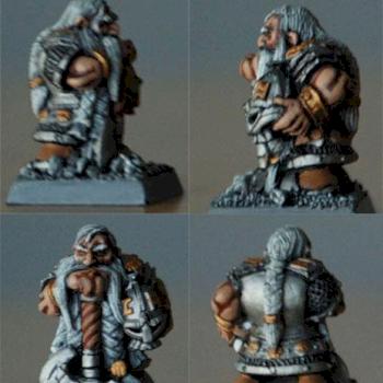 Dwarf Lord with GreatAxe by WildFerret