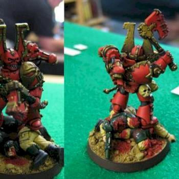 Khorne Berserker by Xenocidal Maniac