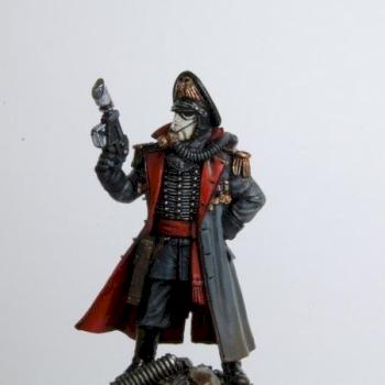 Death Korps of Krieg Commissar by daemon boy