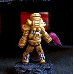 Power Armour Grunt Guard by littleblue