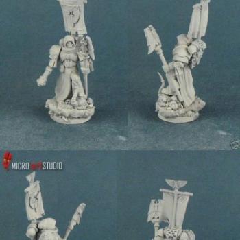 Dark Angels Chaplain by Asmodean