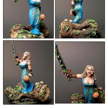 female druid bigger pics by ALizardInCrimson