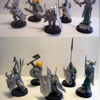 Chaos Apostate Cardinal Bodyguard WIP by Flaminsnowman