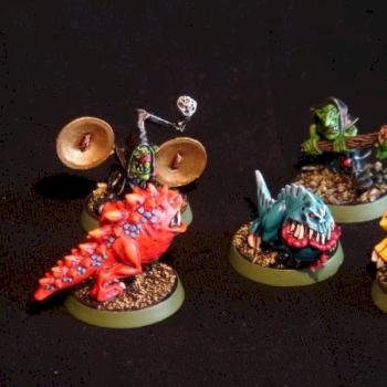 Squig Herders by Brucechan