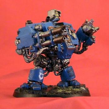 Ultramarines Dreadnought by crossfit
