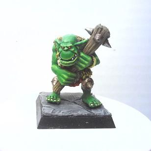 Orc with Spiky Club 1 by Cnalle