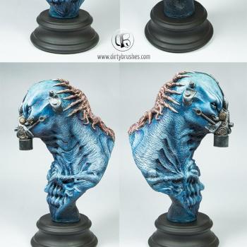 Alien bust by petran