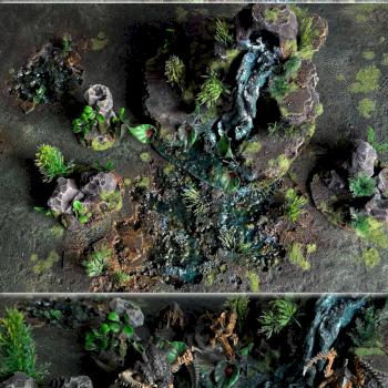 JUNGLE WATERFALL HILL 2014 by studiolevel