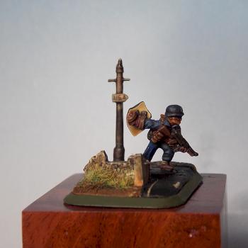 Captain America Flames of war by cabezonmed
