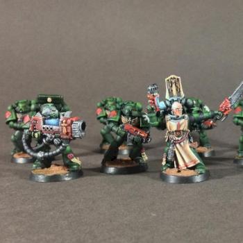 Dark Angels Tactical Squad by Oil Painted Minis
