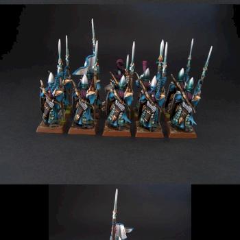 High Elf Lothern Sea Guards by SavageDPainting