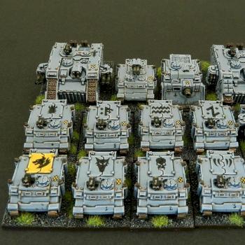 Epic scale Space Wolves armour by dobbsy