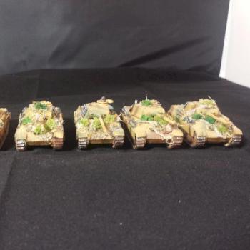 FoW Panther D Platoon by PaintingBrah