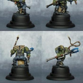 Ork Runtherder (360 view) by KujoPainting