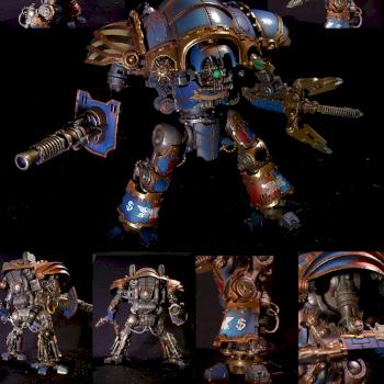 Forgeworld Questoris Knight - House Teryn by P4Painting