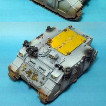 40k Space Wolf Rhino by PaintingBrah