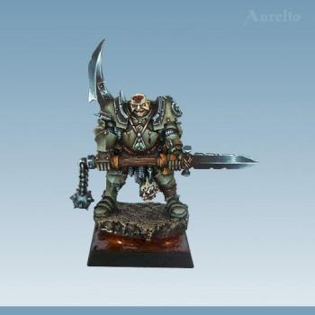 Chaos Champion Lord of Nurgle by aurelio