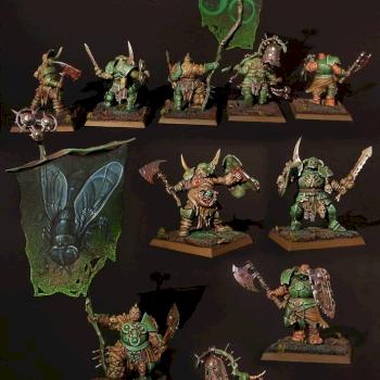 CHAOS NURGLE PUTRID BLIGHTKINGS by slawek