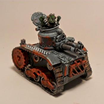 ORK grot tank A by Parabelum