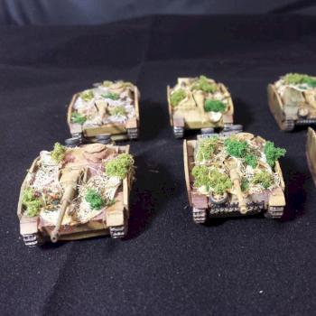 FoW Stug Platoon by PaintingBrah