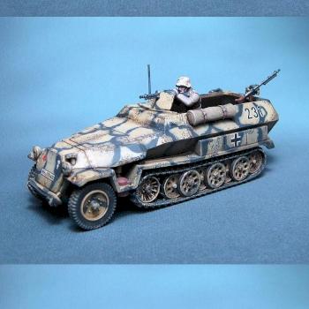 Bolt Action DAK SdKfz 251 Ausf C 15.PzD by Graveus