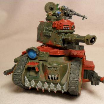 Ork looted leman russ by Parabelum
