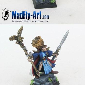 High Elf Mage by MadFlyArtStudio