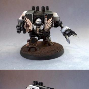 Raven Guard Venerable dreadnought by EO77