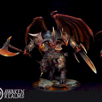 Krull and Greater War Demon by Awaken Realms